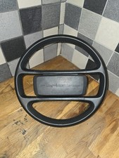 Porsche 944, 924 Black Leather Steering Wheel Fantastic Condition. 94434708409