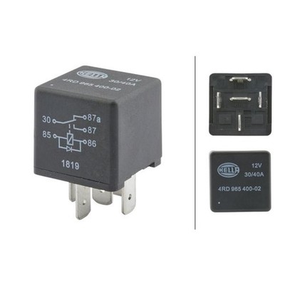   HELLA RELAY MAIN CURRENT 4RD965 400-027 NEU DE STOCK