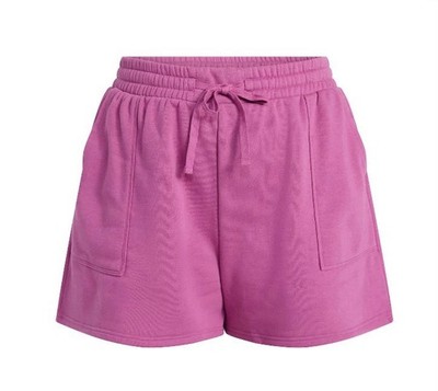 NEW Terra & Sky Women's Meadow Mauve Knit Sweat Shorts w/Pockets Plus Size 4X