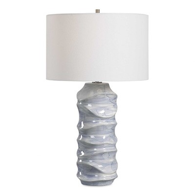 Waves - 1 Light Table Lamp - 16 inches wide by 16 inches deep Lamps Uttermost