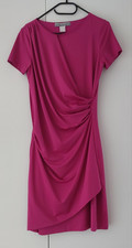 Ashley Brooke Etuikleid pink unifarben Rundha...