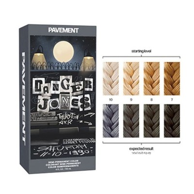 NIB Danger Jones Pavement Gray Semi Permanent Professional Hair Color Vegan CF