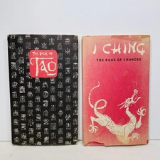Peter Pauper Press Lot 2 Books The Book Of Tao & The Book Of Changes Serenity HC