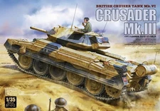 Border Model BT-012 British Cruiser Tank Mk.VI Crusader Mk.III Model Kit New