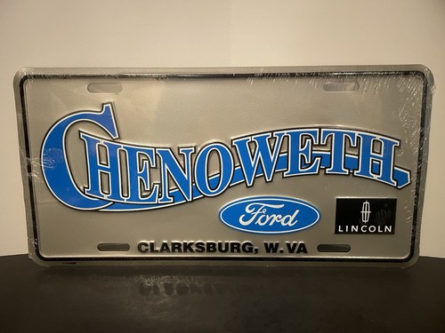 Chenoweth Ford Lincoln Nummernschild Clarksburg West Virginia NEU - Bild 1 von 2