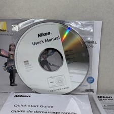 Nikon COOLPIX S4100 Refrence Manual With Disc And All Original Paperwork