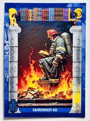 FAHRENHEIT 451 #53 2026 Bitcoin Trading Cards S4 Simulation BTCTC BASE /1000