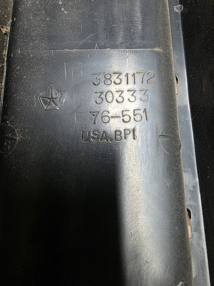 1976-1980 Plymouth Volare Roadrunner Dodge Aspen R/T Center Console 1977 1978  - Image 4 of 4