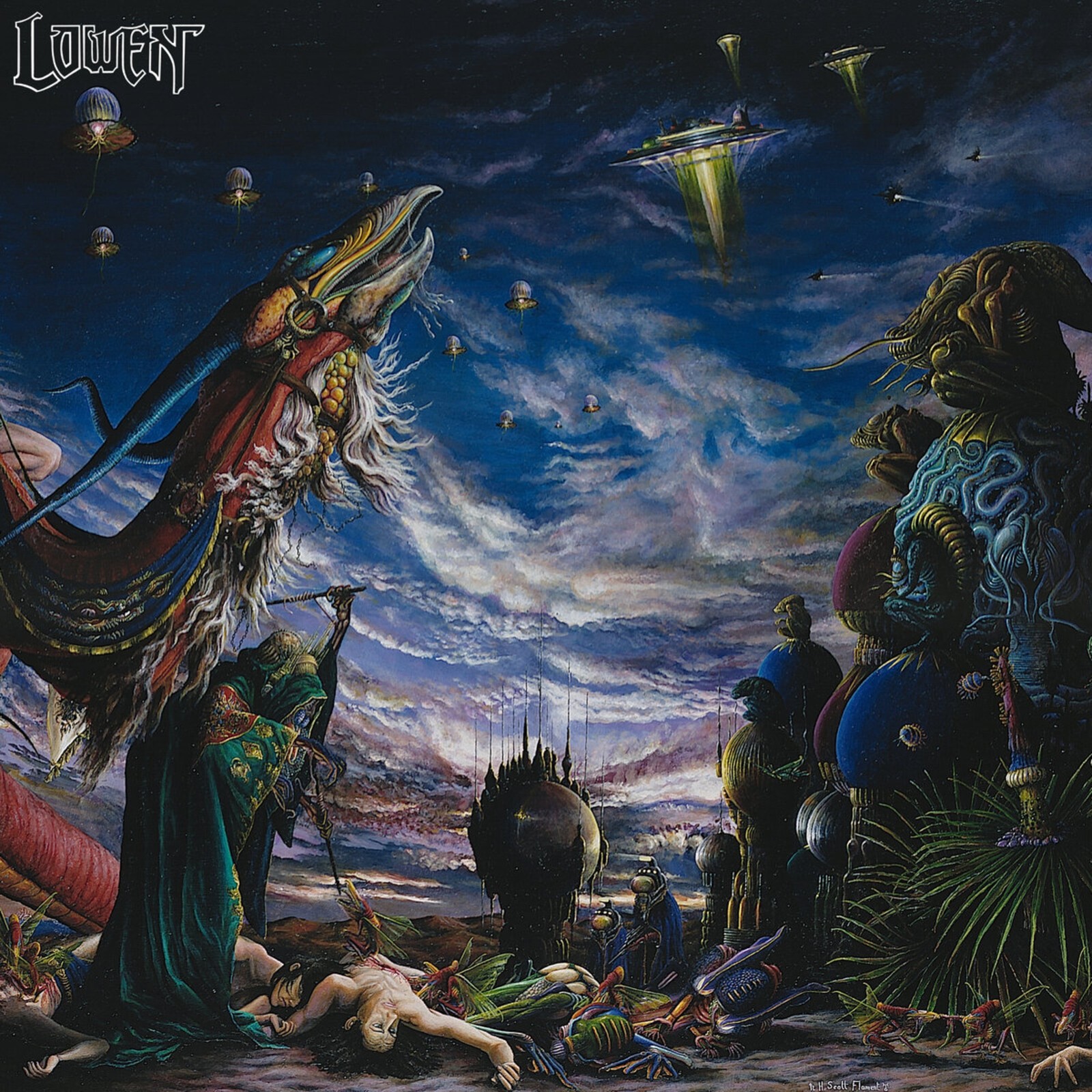Lowen A Crypt In the Stars LP Vinyl CRR248V NEW