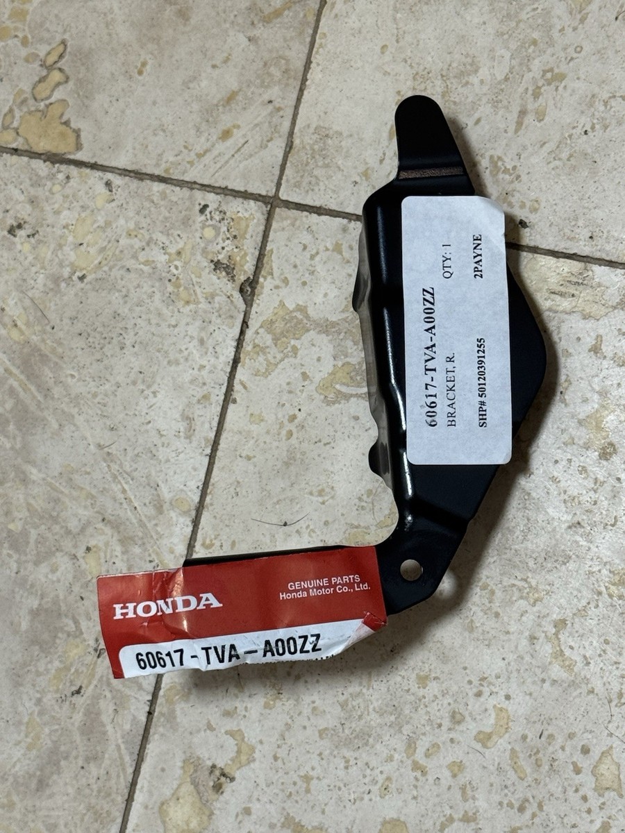 Genuine Honda Upper Rail Assembly Front Bracket 60617-TVA-A00ZZ