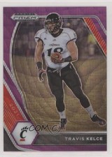 2021 Panini Prizm Draft Picks Purple Wave Prizm Travis Kelce #46 06y2