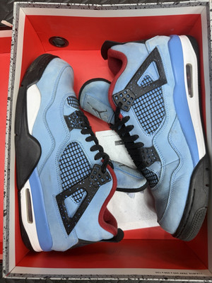 Jordan Air Jordan 4 Retro Travis Scott Cactus Jack Univ Blue 308497-406
