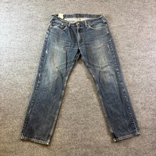 Levi's 559 Jeans Men's 36x32 Blue Denim Relaxed Straight Fit Rugged Workwear