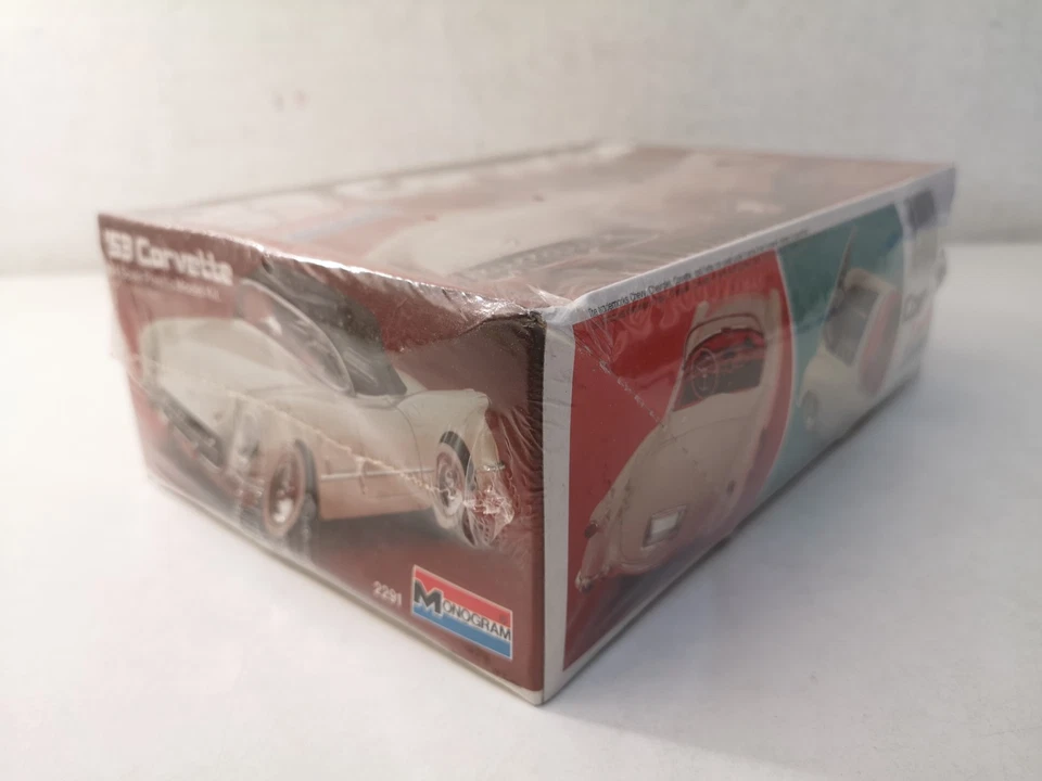 '53 Corvette Monogram Kit 2291 Scala 1/24 Sigillato-D26 - Immagine 3 di 4