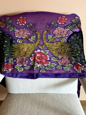 shawl scarf wrap for women.  Wear for special occasions or just for fun.