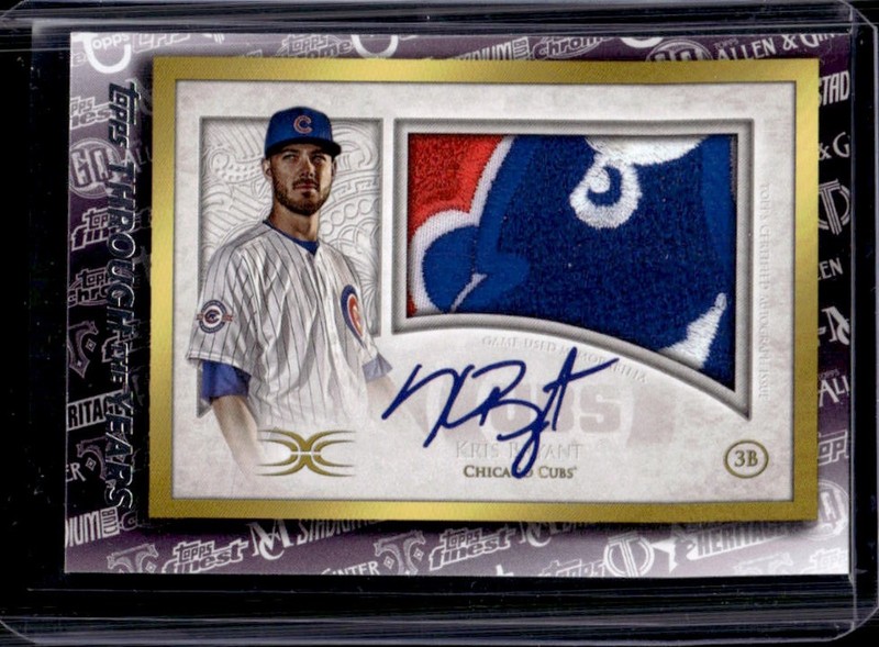 2021 Topps Kris Bryant Through the Years Patch #TTY-19 Cubs