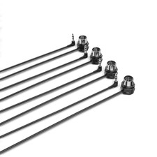 TRS MIDI Cable 4-Pack - TRS Type a (3.5Mm - 1/8”) to 5-Pin DIN, 3FT / 90CM, Low-