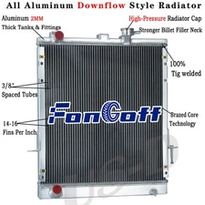3-Row Radiator For 99-04 Chevy W3500 Tiltmaster GMC W3500 Forward Isuzu NPR NQR