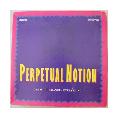 Pressman Boardgame Perpetual Notion Box Fair/VG+