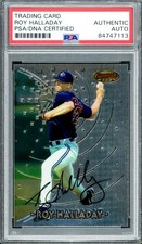 Roy Halladay Signed 1997 Bowman's Best RC 134 Blue Jays PSA/DNA #84747113