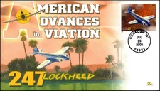 Scott 3916 37 Cents Boeing 247 Therome Color FDC 10 Of 50