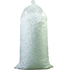 SN7NUTSW Loose Fill Packing Peanuts, 7 Cubic Feet, White