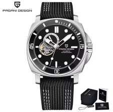 Pagani Design PD-1736 NH39 Open Heart Automatic 43mm Diver Watch 200M Sapphire