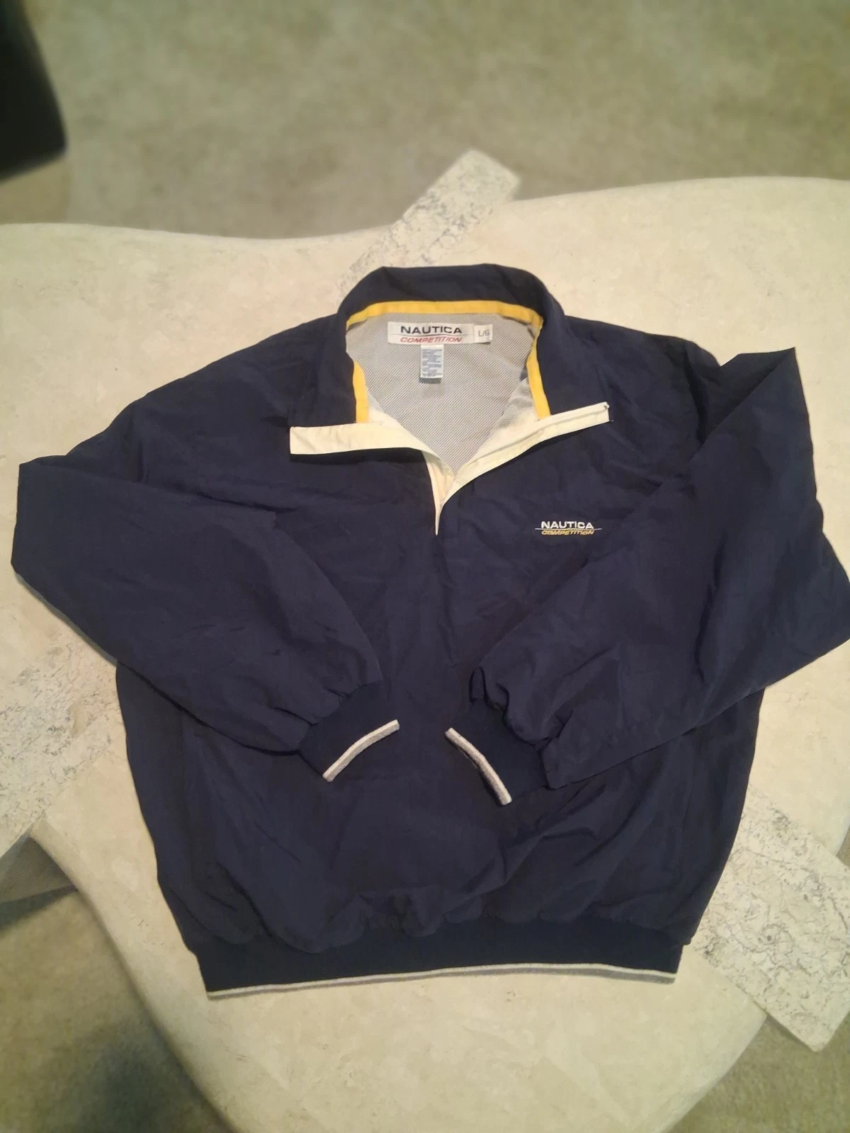 Vintage 90s Nautica Competition Pullover Windbreaker Jacket - Size Large ⛵️ image 4