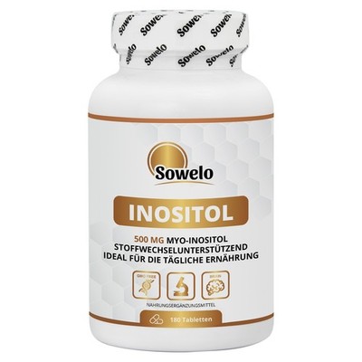 Inositol 500 mg   Myo-Inositol für PCOS, Zyklus & Hormonbalance   Sowelo