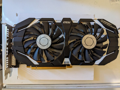 MSI NVIDIA GeForce GTX 1060 3GB GDDR5 Graphics Card (GTX10603GTOC)