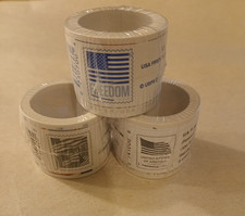3 Rolls of 100 Forever Stamps USPS Postage--From Estate Auction