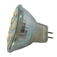 6W GU4(MR11) Led-Spot MR11 12 Smd 5730 570 Dc 12V Warmweiß