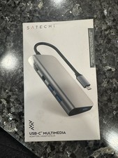 Satechi Mac USB Type-C Dual Multimedia Adapter Space Gray 