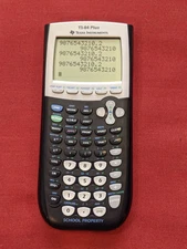 TI 84 Graphing Calculator Texas Instruments Ti-84 Plus Yellow Clear Screen