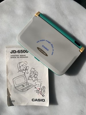 Casio JD-6500 My Super Secret Diary; Electronic Diary Calculator Calendar
