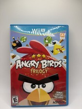 Angry Birds Trilogy (Nintendo Wii U, 2013) CIB Tested