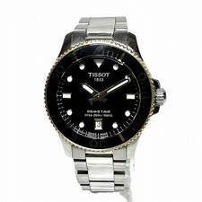 TISSOT Seastar T120210 Quartz Diver's Watch Men Used