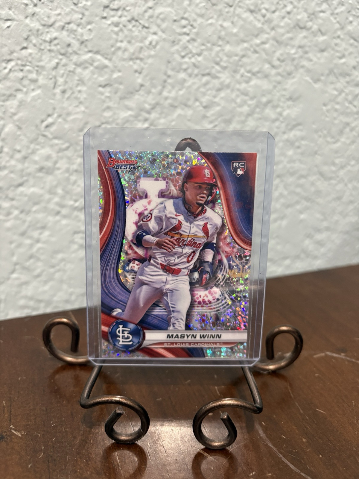 2024 Bowman's Best Mini-Diamond Refractor #60 Masyn Winn 34/299 (RC)