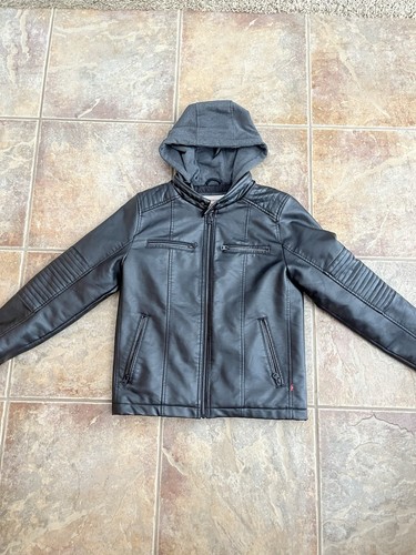Levi Strauss Leather Bomber Jacket with Warm Interior Size Small - Picture 1 of 8