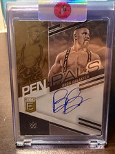 2023 Donruss Elite WWE Pen Pals Insert On Card Autograph Bron Breakker PL-BBL