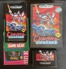 Sega Genesis Cyborg Justice 1993 Video Game Complete In Box CIB