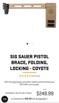 Sig Sauer MPX/MCX Folding 1913 Interface
