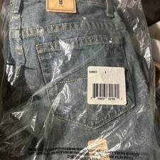 Boys Urban Pipeline Relaxed Straight Blue Jeans Size 8 Slim