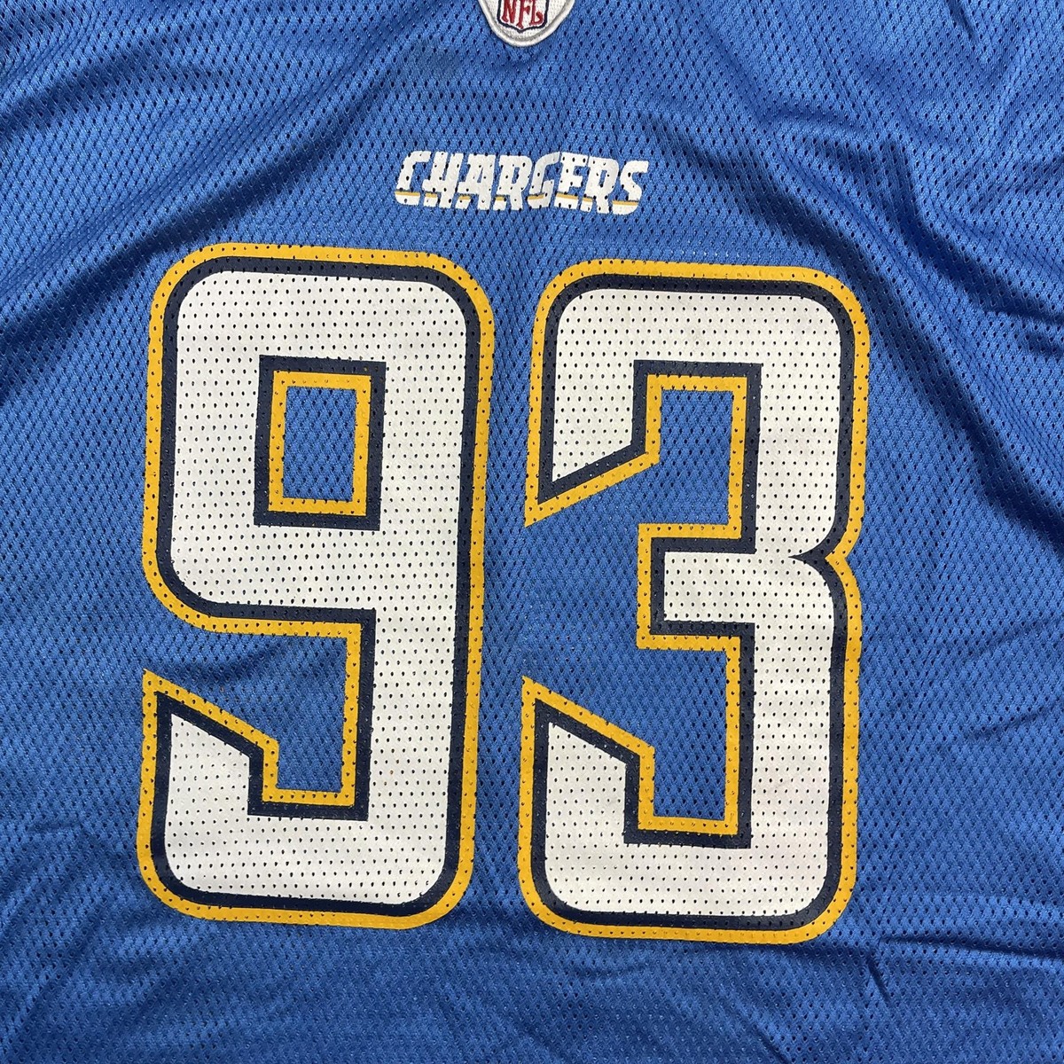San Diego Chargers Jersey Mens 3XL Blue NFL Football Reebok