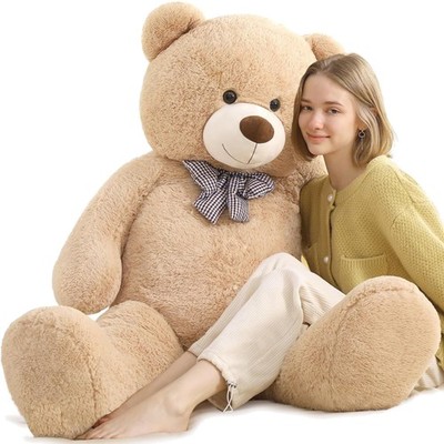 47 Inch Big Teddy Bear Giant Stuffed Animal for Girls, 4 Feet Large Teddy Bea...