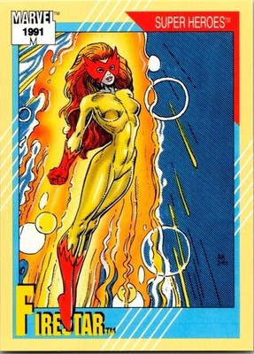 1991 Marvel Impel Universe - Super Heroes - Firestar #32