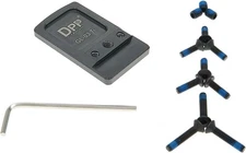 DPP Titanium Rear Sight Dovetail Mount/Mounting Plate/Adapter Compatible with Gl