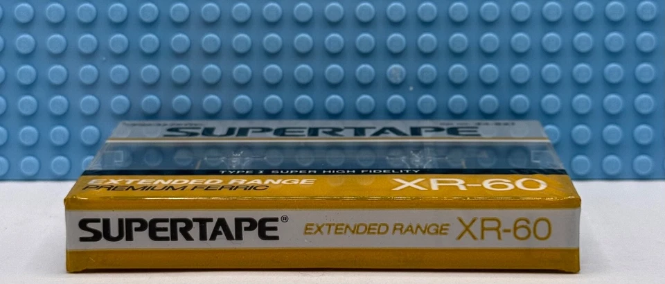 REALISTIC SUPERTAPE XR 60 1988 USA BLANK CASSETTE TAPE (1)44-921 (SEALED) - Image 3 of 3
