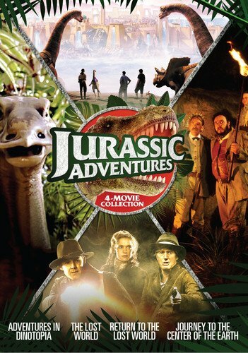 JURASSIC ADVENTURES 4 MOVIE COLLECTION DVD 1992 Lost World +