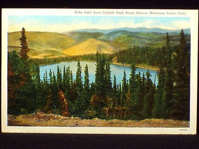 CO - DENVER MT. PK - ECHO LAKE FROM GOLITH PEAK ROAD